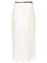 Ottie embroidered midi skirt